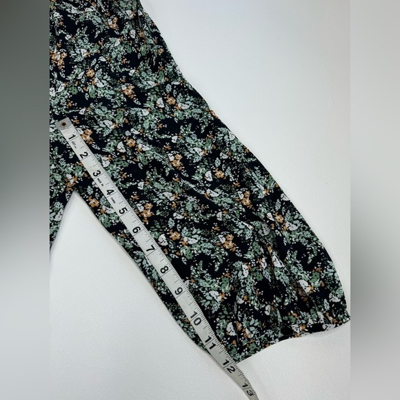 NWT Banana Republic Ditsy Floral Print Tiered Swing Dress Womens Size Small - Picture 6 of 10